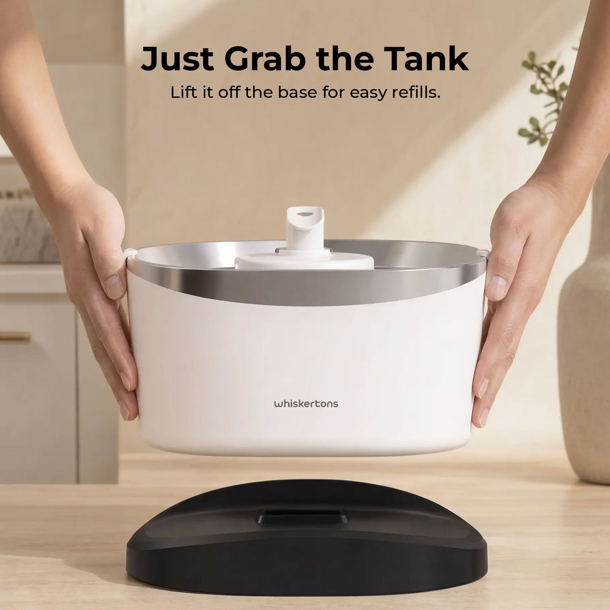 EverMount Battery-Operated Pet Water Fountain (Essential Bundle)