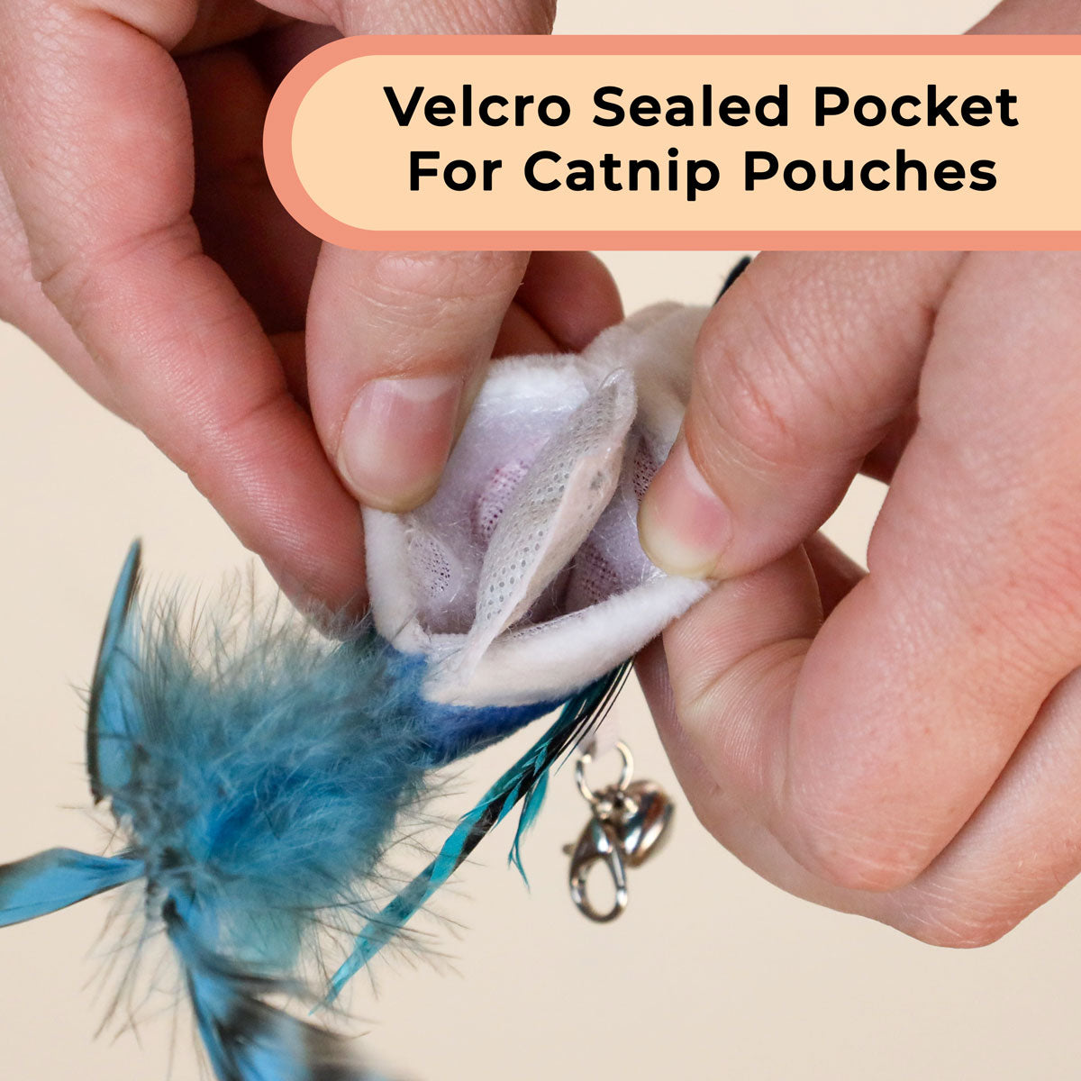 Replacement Catnip Birds (Interactive Catnip Bird Toy)